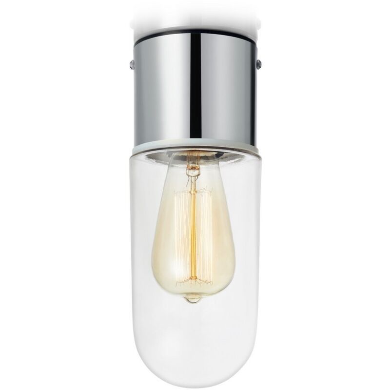 Markslojd - zen - Lámpara de techo para baño 1 luz Cromo IP44, E27