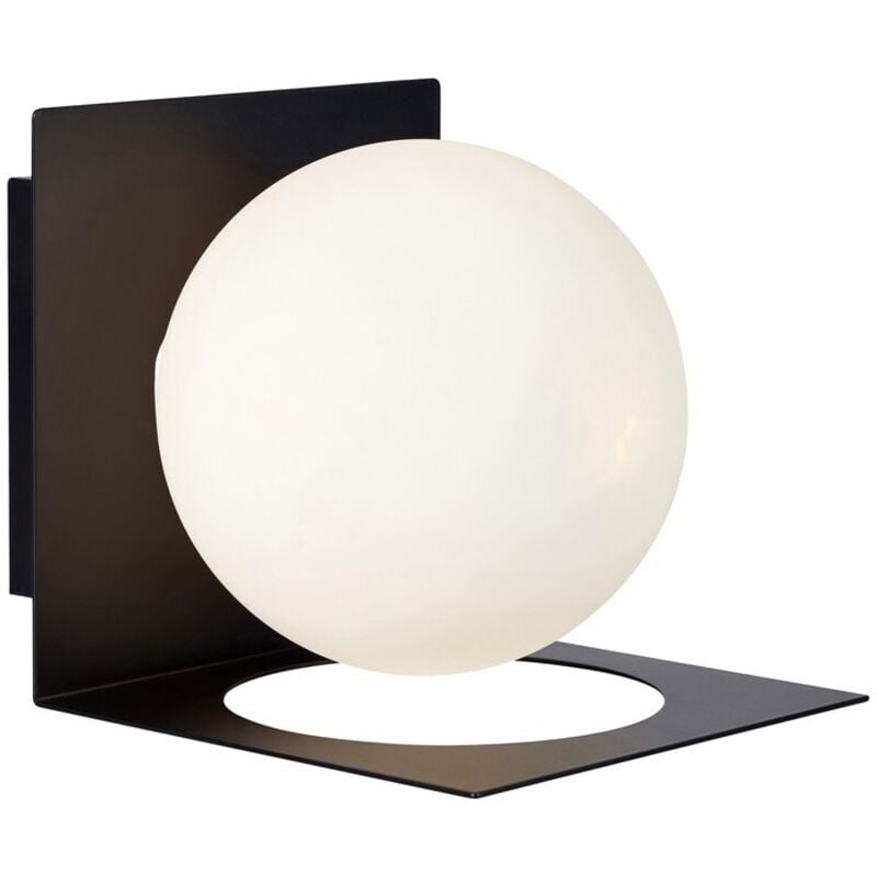 Zenit - Applique da bagno 1 luce nera IP44, G9 - Markslojd