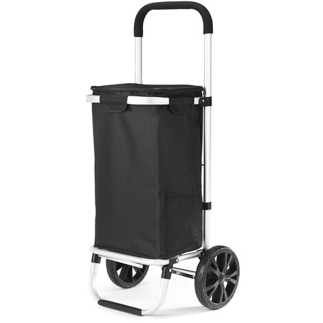 Marktkinderwagen 2 räder 42l schwarz - Kitchen Chef - EASYPOUSS MAX