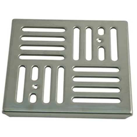 Marley Abläufe Edelstahlrost 150 x 150 mm, für Abläufe Siphons & Abläufe