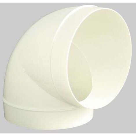 Marley Bogen 90° rund für Rohr 150 mm Ø, weiß Lüftungsrohre
