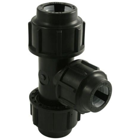 Marley Kaltwasserleitung T-Stück Ø 25 x 20 x 25 mm PE-Rohr