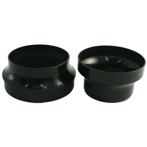 Marley Regensammler-Anschluss NW 53 mm, , schwarz Regensammler