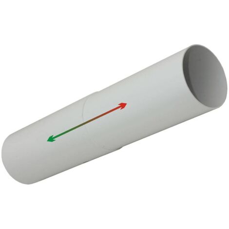 Marley Teleskop-Lüftungskanal 2-teilig DN 100
