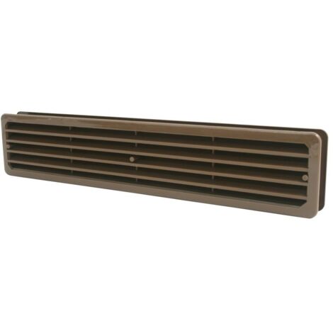 Marley Türlüftungsgitter 452 x 92 mm, braun Lüftungsgitter