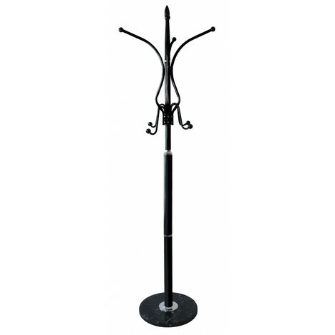 MARLIE - Appendiabiti da terra in stile glamour - 53x53x180 - 2 livelli
