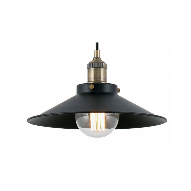 

Lampara colgante Faro Barcelona Marlin 64133 Negro/Oro