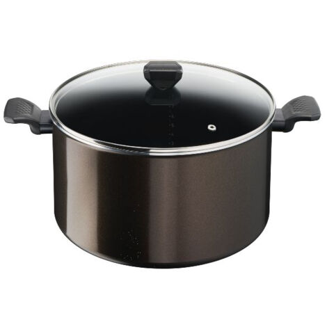 marmite 30 cm 12.2l + couvercle – easy cook & clean - tefal