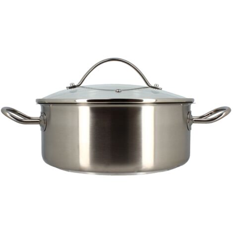 Marmite en acier inoxydable 24 cm, PROFESSIONNEL
