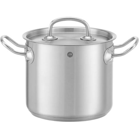 Marmite haute Kitchen Line avec couvercle 9 l Ø 240 x 200 h - Hendi 837306