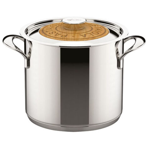 marmite pastaiola 20 cm / 5.4 l - emozione - lagostina