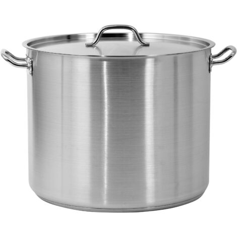 Marmite professionnelle MOYENNE 45x36cm 57,3 litres avec couvercle