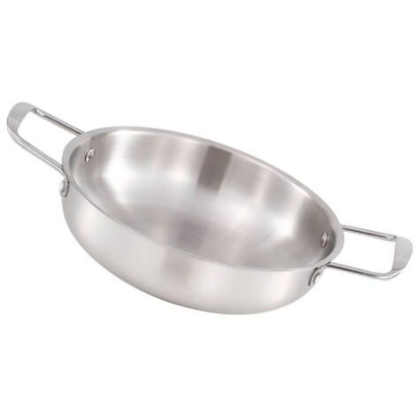 Marmite Ramen [Korean Style] à Manche Précision Métal Inoxydable 18cm/7.1in Pour Cuisson Rapide Soupes et Noodles