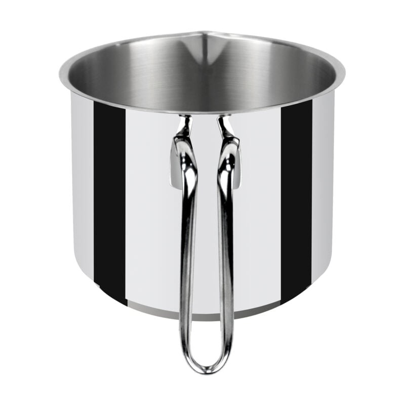 Marmite suprême de luxe en acier inoxydable 16 cm