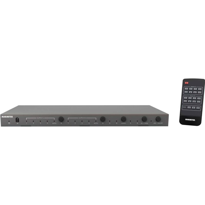 Marmitek Connect 642 Pro 4k Hdmi Matrix - 4x2 Hdmi Matrix Switch - Hdmi 2.0 (25208386)