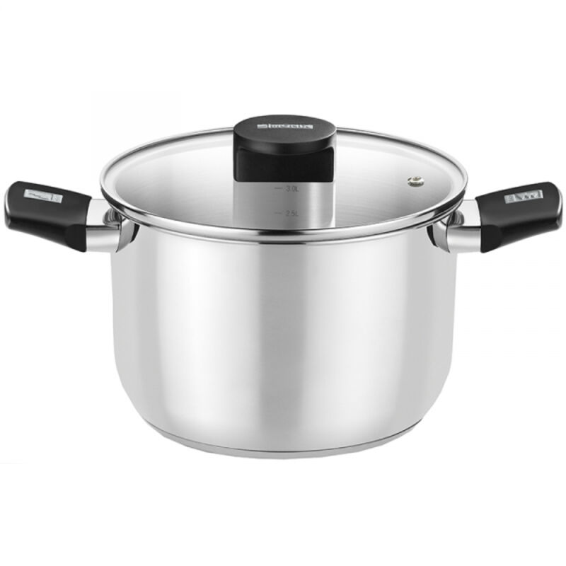 Monix - pan elite inox M240220/ 20CM/ 4L/ acier inoxydable/ induction safe