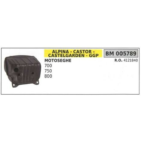 Marmitta silenziatore ALPINA motosega 700 750 800 005789 4121840