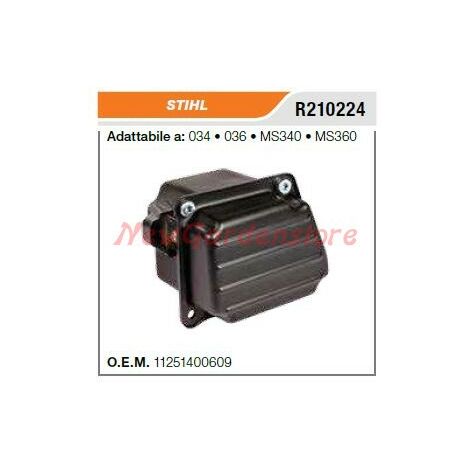 Marmitta silenziatore STIHL motosega 034 036 MS340 MS360 R210224