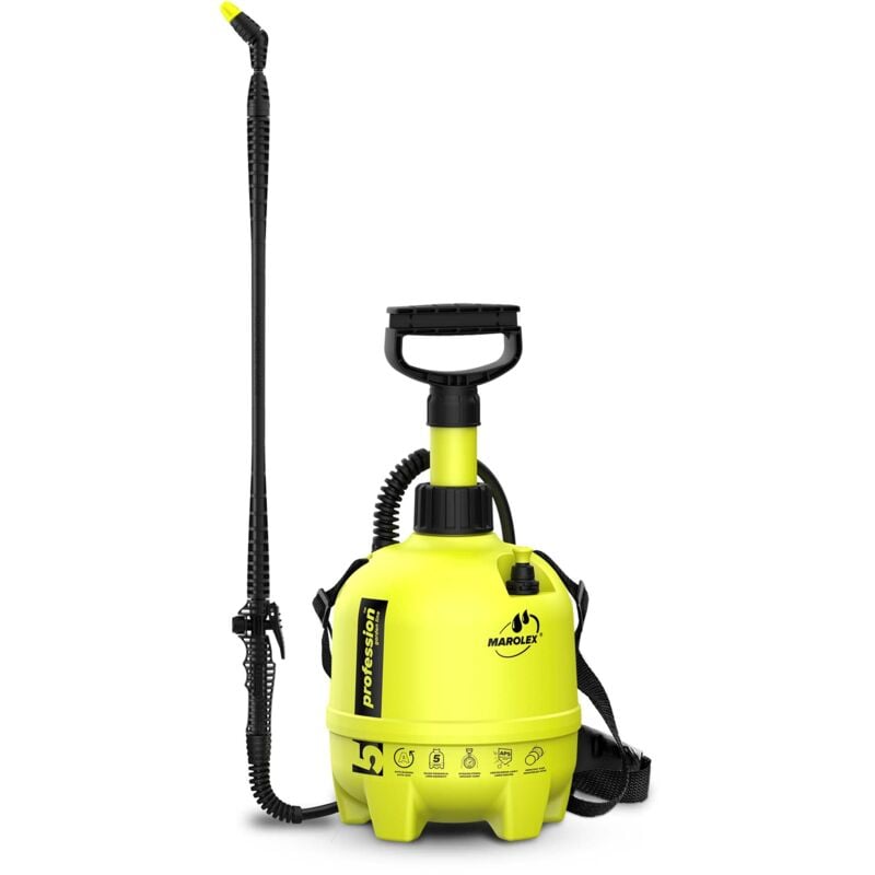 Profession 5 pulvérisateur à main avec lance télescopique en aluminium composite 65-115 cm - Marolex