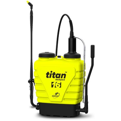 Marolex, Pulverizador de mochila titan 16 con lanza telescópica compuesta de aluminio 65-115 cm