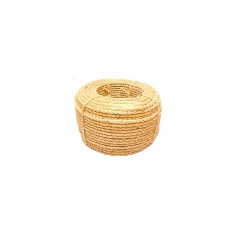 

MEGANEI maroma cuerda sisal 8mm rollo 100 mt