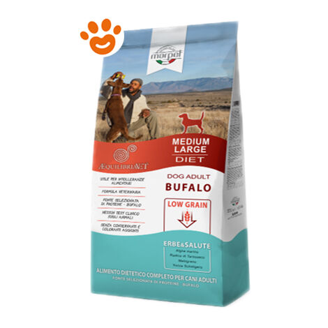 Marpet Dog Aequilibriavet Adult Medium Large Bufalo  - Marpet Dog Aequilibriavet Adult Medium Large Bufalo - Sacco Da 12 Kg