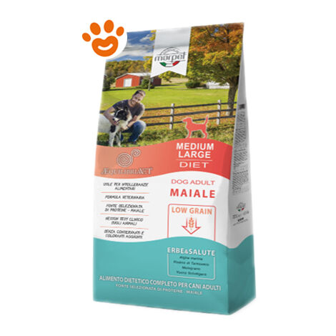Marpet Dog Aequilibriavet Adult Medium Large Maiale  - Marpet Dog Aequilibriavet Adult Medium Large Maiale - Sacco Da 12 Kg