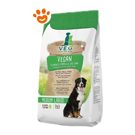 Marpet Dog Vegan Adult Medium Large  - Marpet Dog Vegan Adult Medium Large - Sacco Da 12 Kg