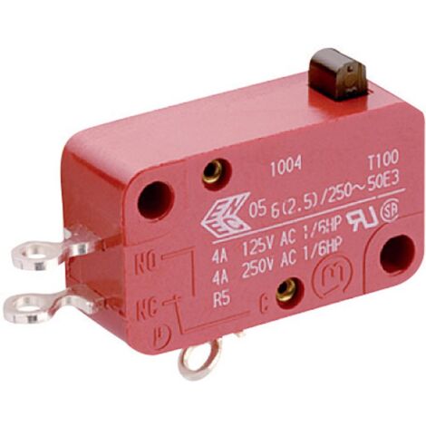 Marquardt 1005.1001 Microrupteur 1005.1001 250 V/AC 10 A 1 x On/(On) à rappel 1 pc(s) D72915