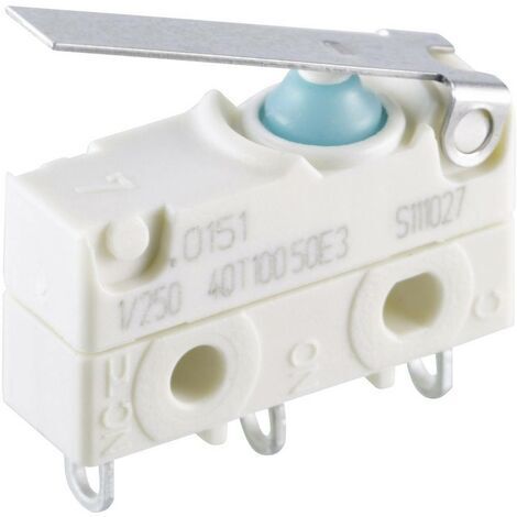 Marquardt 1045.6102 1045.6102 Microrupteur snap-action 250 V/AC 6 A 1 x On/(On) momentané/momentané (L x l x H) 19.4 x 6.4 x 9.9 mm IP67 1 pc(s) X699771