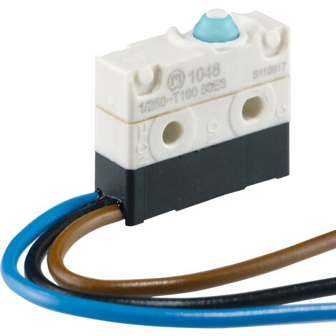 Marquardt 1048.1132 Interruttore a scatto rapido 1048.1132 250 V/AC 3 A 1x Off / (On) IP67 Momentaneo / Momentaneo 1 pz