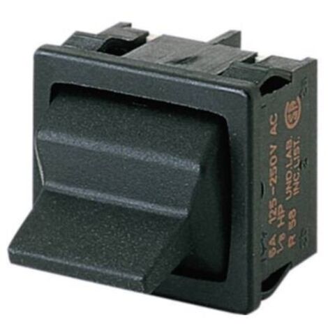 Marquardt 1819.1302 1819.1302 Interruttore a levetta 250 V/AC 6 A 2x (On) / Off / (On) Momentaneo / 0 / Momentaneo 1 pz