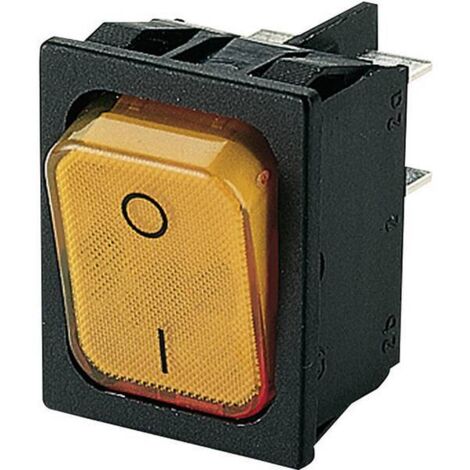Marquardt 1835.3114 Interruttore a bilanciere 1835.3114 250 V/AC 20 A 2 x Off / On IP40 Permanente 1 pz.