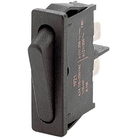 Mini interruttore a chiave piatta ON - OFF 2 tasti 250V Electro DH  11.952/2/MN 8430552049363