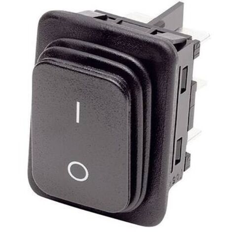 Marquardt 1934.3114 Interruttore a bilanciere 1934.3114 250 V/AC 10 A 2 x On / On IP65 Permanente 1 pz.