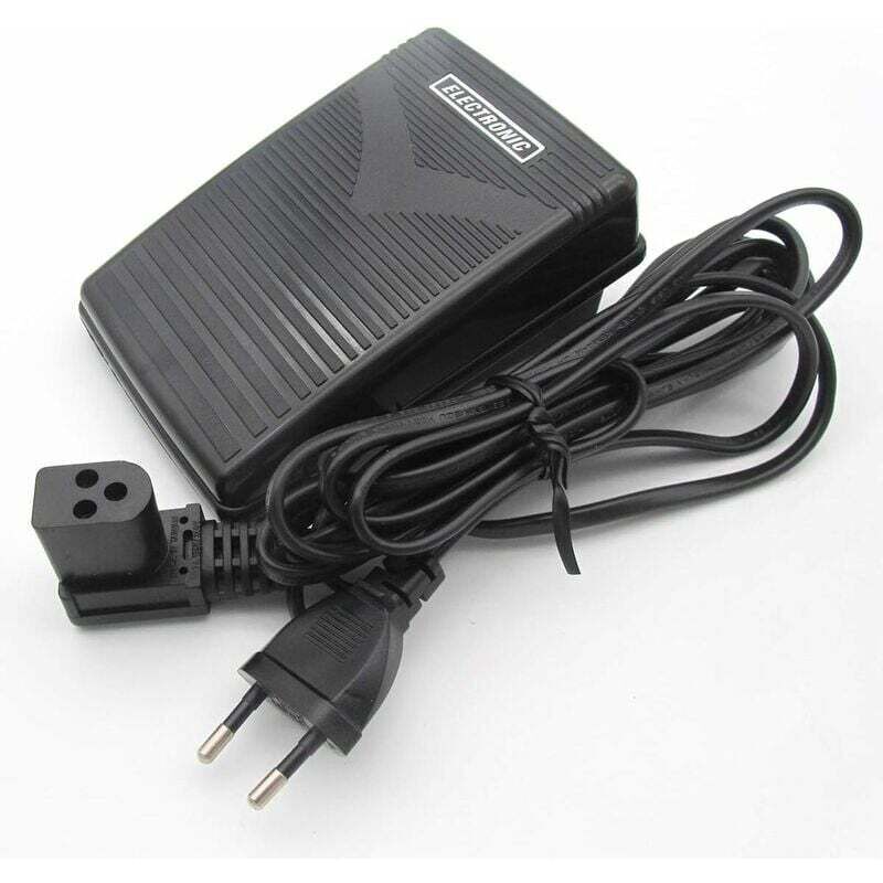 Largeight - Marque - 979314-031 Pédale de commande au pied 220V avec cordon Compatible avec/Remplacement pour Singer Marque à la machine à coudre