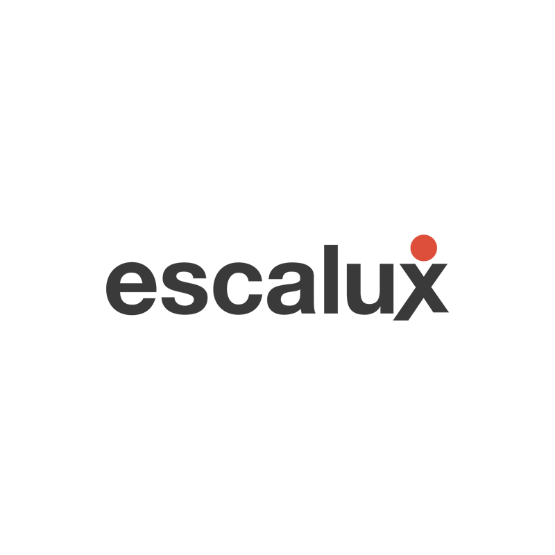 Escalux - escabeau aluminium marches ultra larges 7 marches hauteur 3,42 m  - conforlux - Conforama