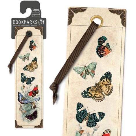 Marque-page vintage - Papillons