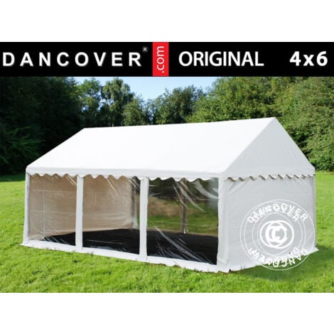 Enclosed party outlet tent