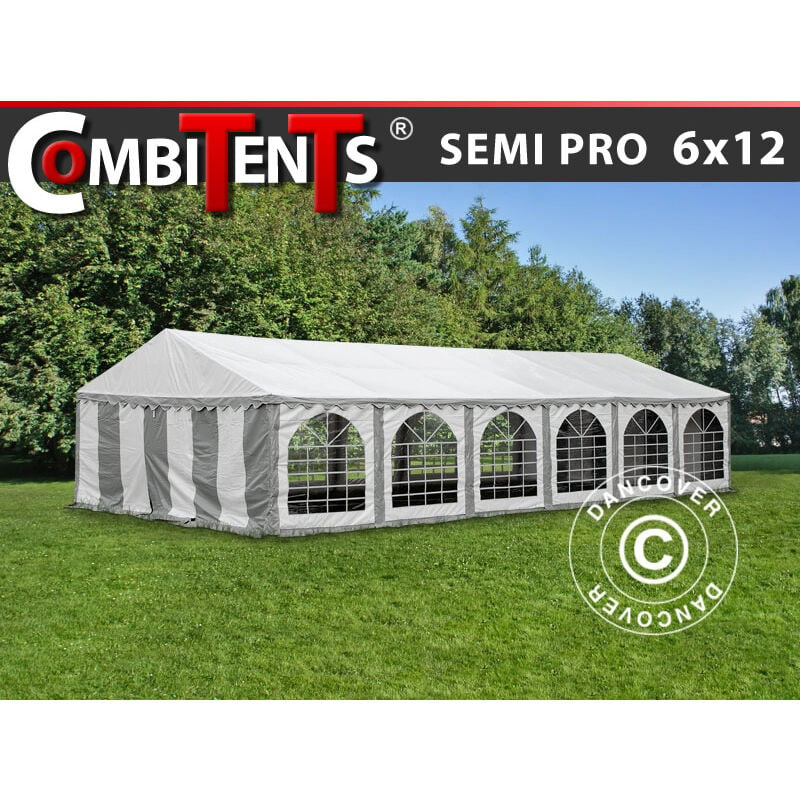 Dancover - Marquee Party tent Pavilion, semi pro Plus CombiTents® 6x12 m