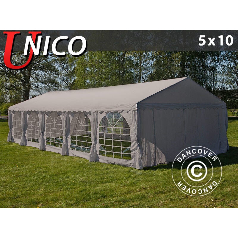 Marquee Party tent Pavilion unico 5x10 m, Sand