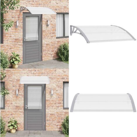 Marquesina para puerta PC 120x100 cm - Marquesina para puerta - Protección contra lluvia