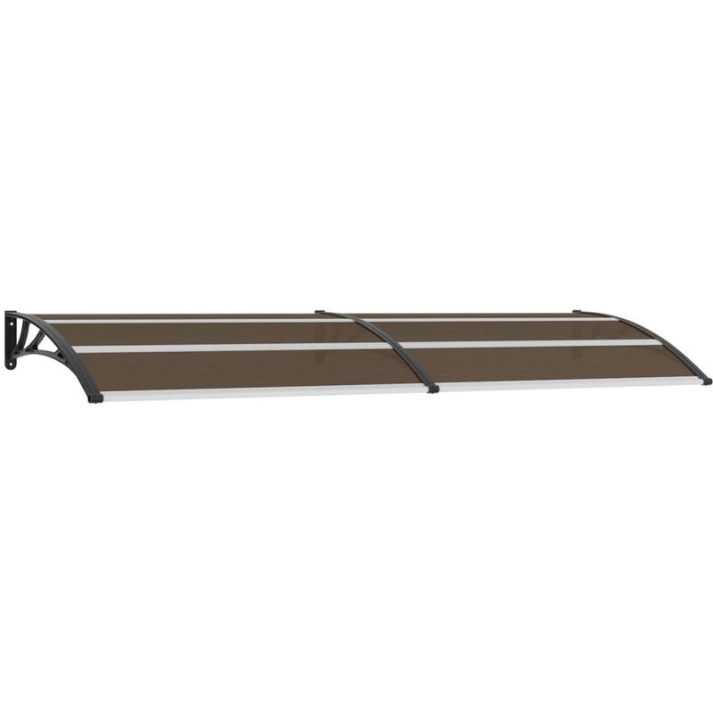 

Marquesina para puerta PC negra 300x100 cm - Negro
