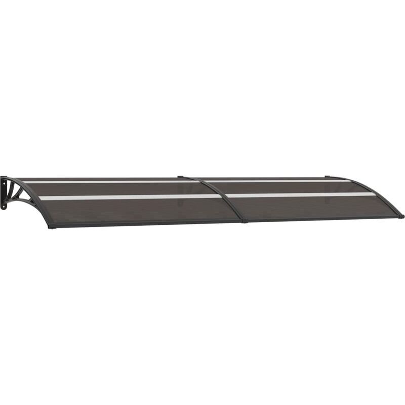 

BHD - Marquesina para puerta PC negro 300x80 cm