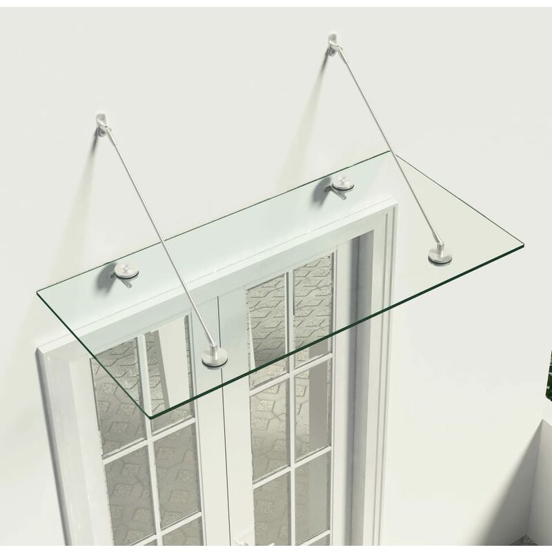 

Marquesina para puerta vidrio de seguridad VSG 120x60 cm