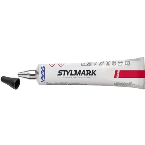 Marqueur bille STYLMARK® 3mm tube 50 ml sans xylène - noir - MARKAL