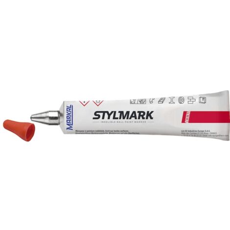 Marqueur bille STYLMARK® 3mm tube 50 ml sans xylène - orange - MARKAL