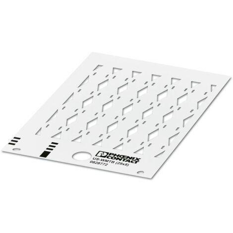 Marqueur de câbles Phoenix Contact série US-WMTB (29X8) à utiliser avec Bloc de jonction modulaire