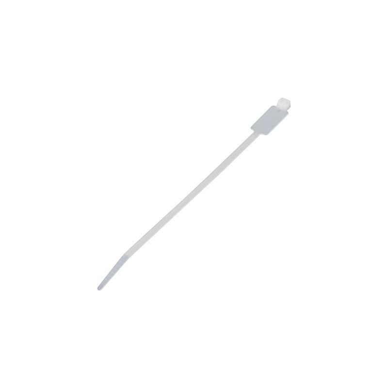 Marqueur de câble Tru Components TC-MCV-200S203 1593123 surface de marquage: 30 x 15 mm naturel 100 pc(s)