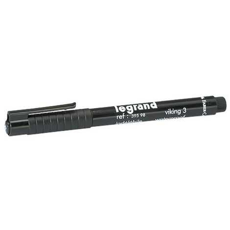 Stylo feutre noir indélébile pour repérage (039598)